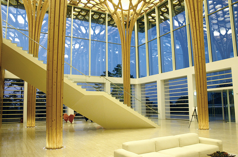 Beispiel für den Einsatz von Losch Rahmenglas-Systemen